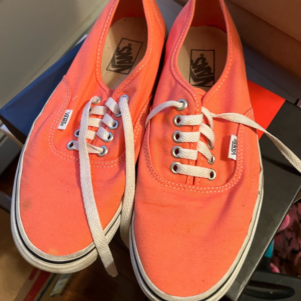 Coral Pink Vans